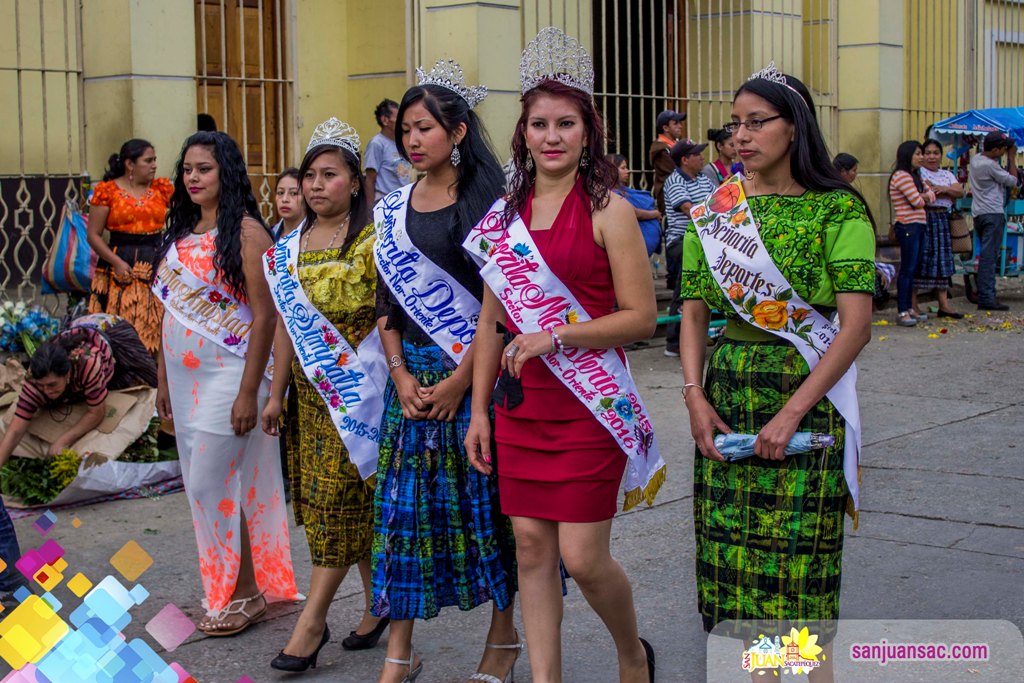 1. Desfile Magisterial Asociación Magisterial Sanjuanera Feria Titular San Juan Sacatepequez Representativas