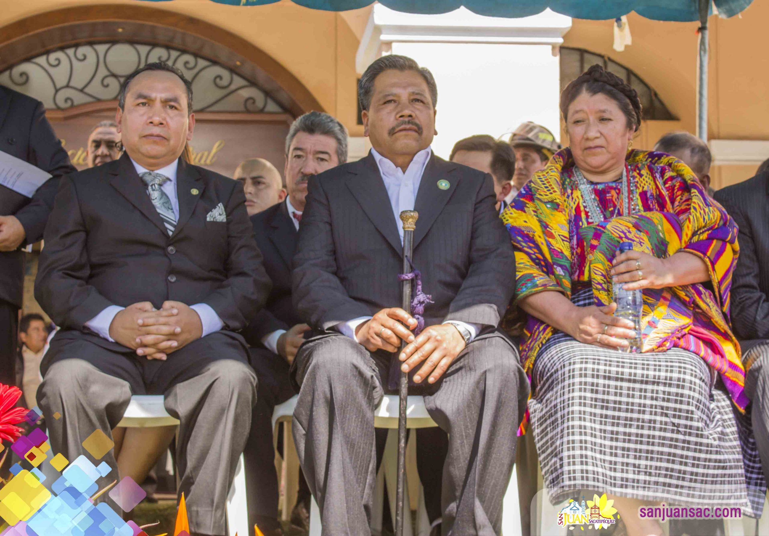 2. Toma Posesion Lazaro Pirir Equite Alcalde San Juan Sacatepequez, Diputado Leonardo Camey