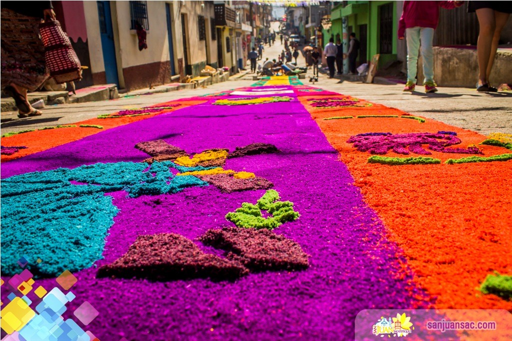 1. Jueves Santo Jesus Nazareno San Juan Sacatepequez Alfombras