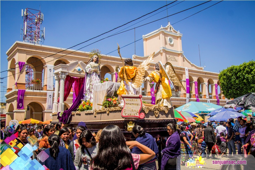 22. Jueves Santo Jesus Nazareno San Juan Sacatepequez Virgen de Dolores