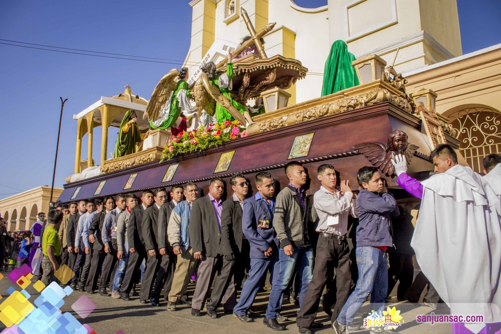 4. Miercoles Santo en San Juan Sacatepequez 2016 Procesión de Jesus de la Caida