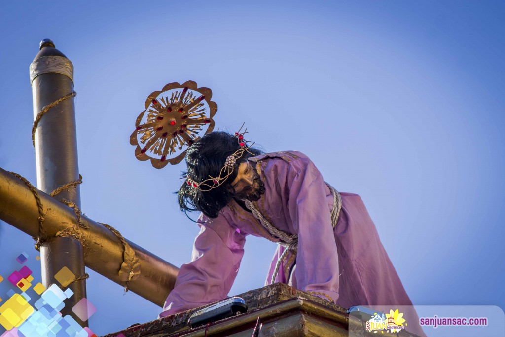 4. Miercoles Santo en San Juan Sacatepequez 2016 Procesión de Jesus de la Caida