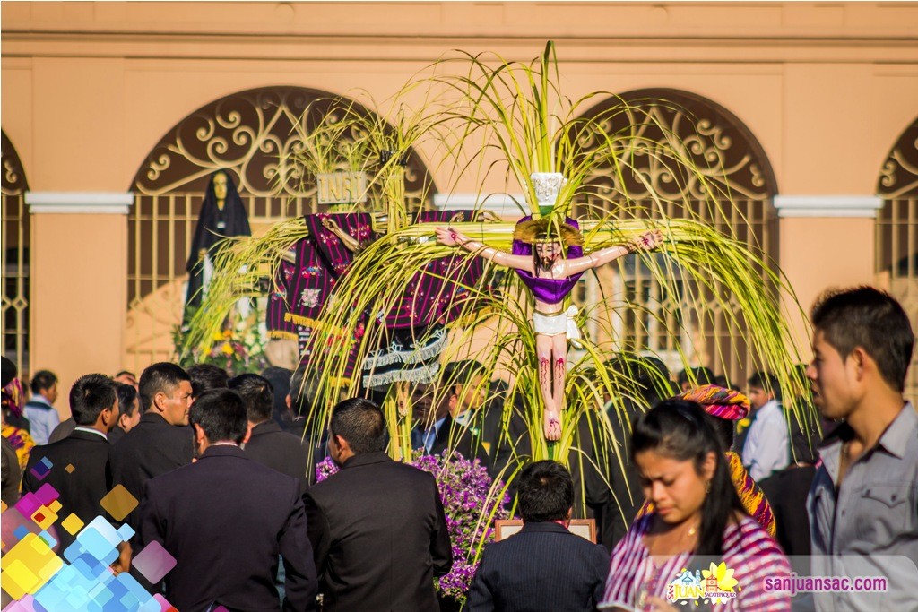 14. Via Crucis, Costumbres y Tradiciones de San Juan Sacatepequez, Semana Santa en Guatemala Cristos de la Justicia
