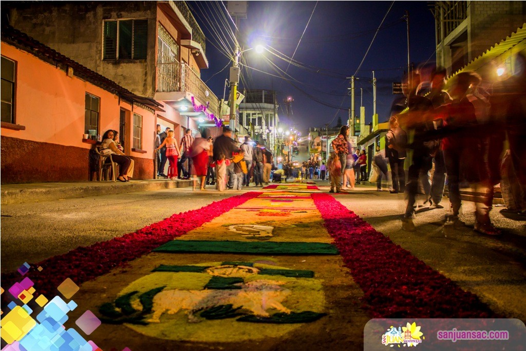 27. Via Crucis, Costumbres y Tradiciones de San Juan Sacatepequez, Semana Santa en Guatemala