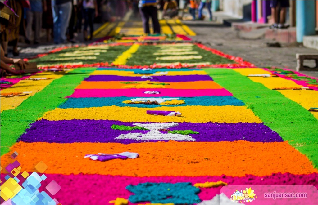 5. Via Crucis, Costumbres y Tradiciones de San Juan Sacatepequez, Semana Santa en Guatemala