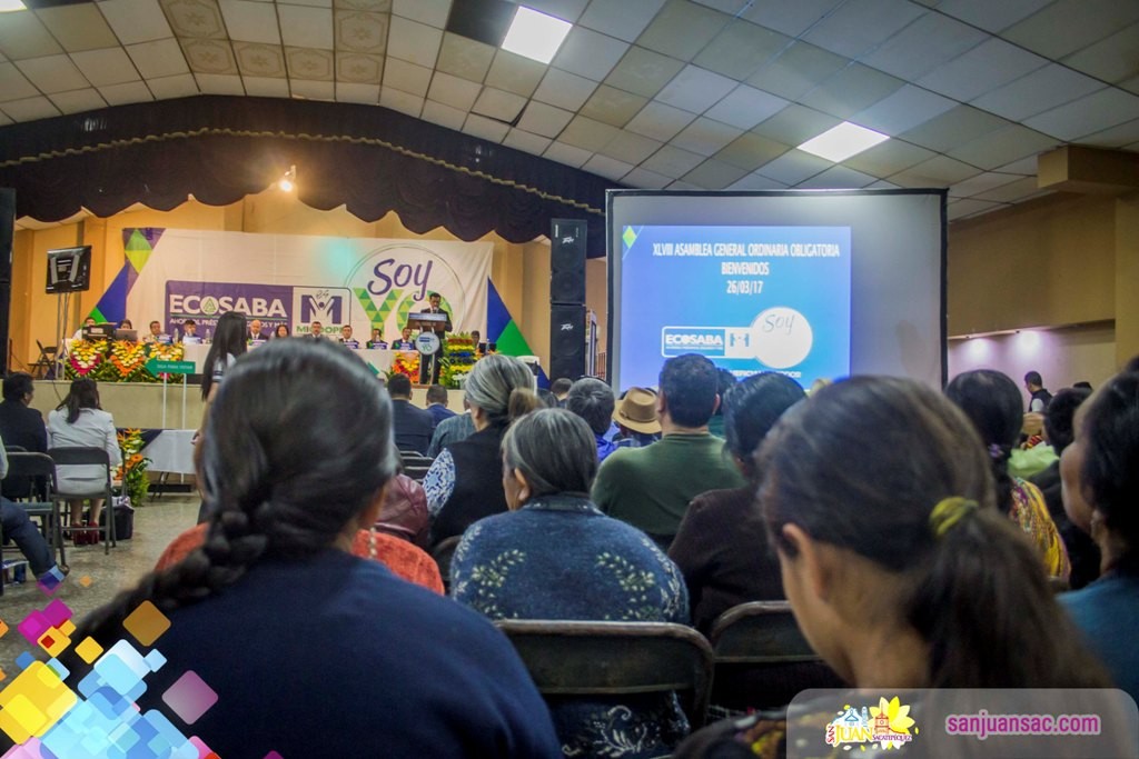 XLVIII Asamblea general ecosaba san juan sacatepequez