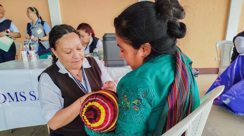 Semana de Vacunación en las Américas arranca en San Juan Sacatepéquez